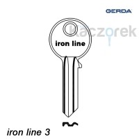 Gerda 010 - klucz surowy - iron line 3